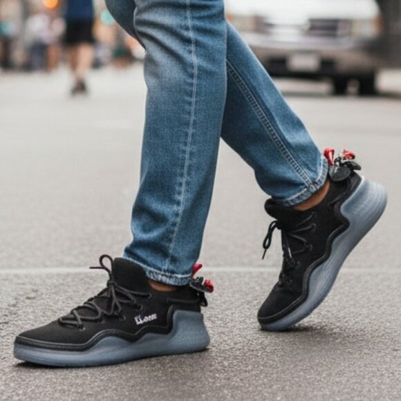 Christian Louboutin Other - Christian Louboutin Men’s Black Suede CL Paris Sneakers Arpoador Made in Italy